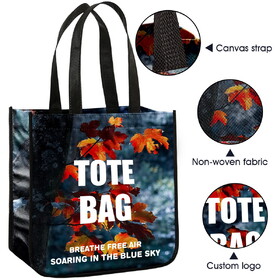 Custom Laminated Tote Bags with Rounded Corner