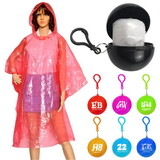 Custom Portable Raincoats Keychains with Ball