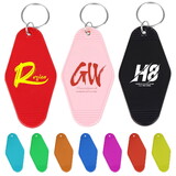 Custom Vintage Motel Hotel Keychain