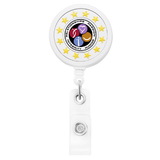 Custom Star Spinner Badge Reel (LABEL), 1.5