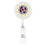 Custom Star Spinner Badge Reel (LABEL), 1.5" W x 3.5" H x 0.4" D, Price/piece
