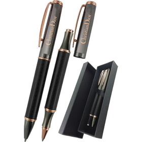 Custom Pensline CC-05R-SET CC Executive Pen Set Ballpoint & Rollerball