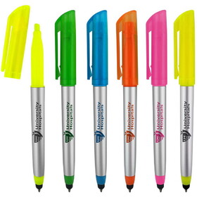 Custom Pensline HF-30 Comet Highlighter, Stylus & Pen Combo