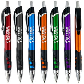 Custom Pensline NI-17 Orlin M Ballpoint Metallic Pen