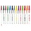 Custom Pensline NI-45 Belfast Ballpoint Pen White Barrel Value Stick Pen