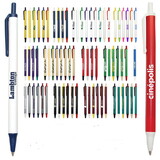 Custom Pensline NI-70 Orlando Retractable Ballpoint Value Click Stick Pen