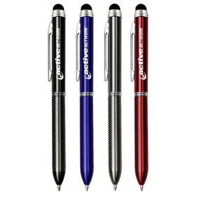 Custom Pensline ST-100 Logan Stylus Pen 2 Color Ink