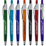 Custom Pensline ST-11SM Benson Sm Stylus Metallic Click Pen