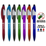 Custom Pensline ST-58 Easton 3 Color Ink Stylus Twist Pen