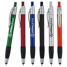 Custom Pensline ST-81SM Preston Stylus Metallic Silver Clip