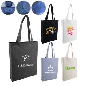 Custom Admart B-3203 Aurora 100% Eco-Friendly Gusseted Tote Bag