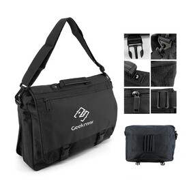 Custom Admart B-3301 B-3301 - Bolster Expandable Messenger Bag