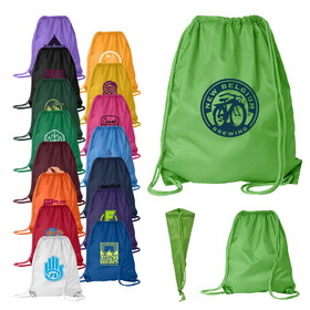 Custom Admart B-3407 Prismatic Drawstring Backpack