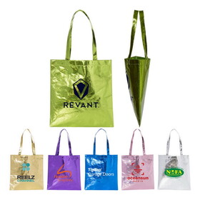 Custom Admart B-3414 Metallic Tote Bag