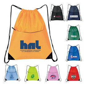 Custom Admart B-4403 Rainbow Drawstring Bag