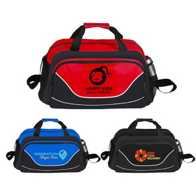 Custom Admart B-4902 Sports Duffel Bag with Shoe Compartment