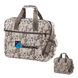 Custom Admart B-5330 Digital Camo Briefcase Messenger Bag