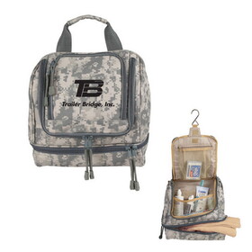 Custom Admart B-5702 Digital Camo Hanging Toiletry Bag