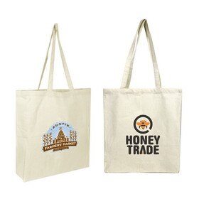 Custom Admart B-6255 Traveler's Cotton Canvas Tote Bag