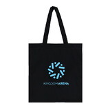 Custom Admart B-6256 B-6256 -Nova 6 oz Black Cotton Tote Bag