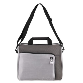 Custom B-6319 13" Notebook Briefcase with Padded Main Compartment For Most 13" Laptops