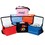 Custom B-6508 Lunch Bag-6 Can Cooler, Front Pocket, Side Mesh Pocket, ID Holder with Card On Top, Price/each