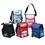 Custom B-6511 Cooler Bag, Heavy Insulation, Top Flap Zipper Pocket, Bottom Zipper Opening For Drinks, Price/each
