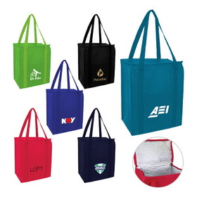 Custom Admart B-6537 Jumbo Cooler Zipper Tote Bag