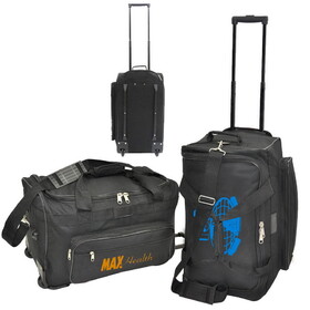 Custom Admart B-6911 22" Rolling Travel Duffel Bag