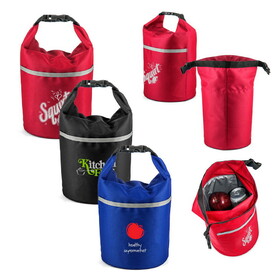 Custom Admart B-7556 Roll Top Bucket Cooler Lunch Bag