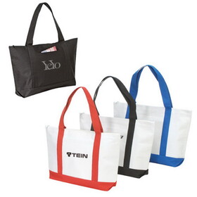 Custom Admart B-8292 Spacious Zippered Tote Bag