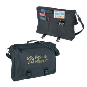 Custom Admart B-8323 Poly Messenger Bag