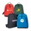 Custom B-8401 Poly Backpack, 600D Polyester w/Heavy Vinyl Backing, Price/each