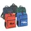 Custom B-8439 Deluxe Backpack with 2 Double Zippered Main Compartment Organizer Section, Price/each