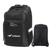 Custom Admart B-8447 Poly Deluxe Computer Backpack