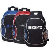 Custom B-8450 Deluxe Poly Backpack Material: 600D Polyester w/Heavy Vinyl Backing