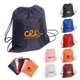 Custom Admart B-8487 Trailblazer Poly Drawstring Bag