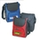 Custom B-8524 6 Pack Cooler Bag with Front Zippered Sleeve Pocket, Double Zippered Main Compartment, Price/each
