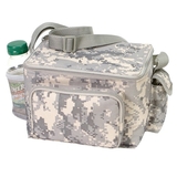 Custom B-8526DM Digital Camo 6-Pack Cooler Bag with Front Pocket with One Mesh and One Cellphone Pocket
