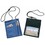 Custom B-8605 Badge Holder Clear Badge Holder In Front Card Holder & Pen Holder In Back Adjustable Neck Cord 420D Nylon, Price/each