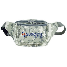 Custom Admart B-8839 Poly Digital Camo Fanny Pack