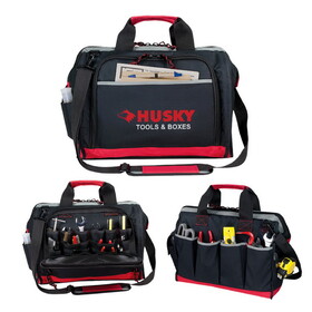 Custom Admart B-8840 Deluxe Poly Tool Bag with Shoulder Strap