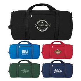 Custom Admart B-8906 Polyester Roll Duffel Gym Bag