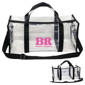 Custom Admart B-89109 Clear Duffel Bag