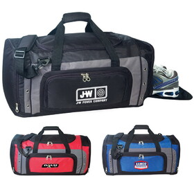 Custom Admart B-8985 Polyester Gym Shoe Duffel Bag