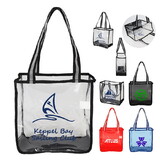 Custom Admart B-A3005 Metropolitan Eco-Friendly Clear Tote Bag