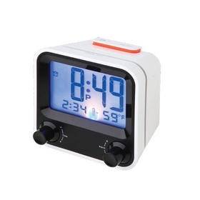 Custom CY-1172 Digital Easy Set Alarm Clock With Thermometer and Snooze Function Clock