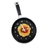 Custom CY-1178 Novelty Frying Pan Wall Clock with Favorite Food Accents, Price/each