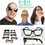 Custom DW-3002 8 Bit Sun Glasses Lightweight For Superior Comfort, 100% UV Protection, Price/each