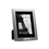 Custom FM-8012 Brushed Aluminum Finish Shadow Box Photo Frame with Black Felt Backing, Price/each